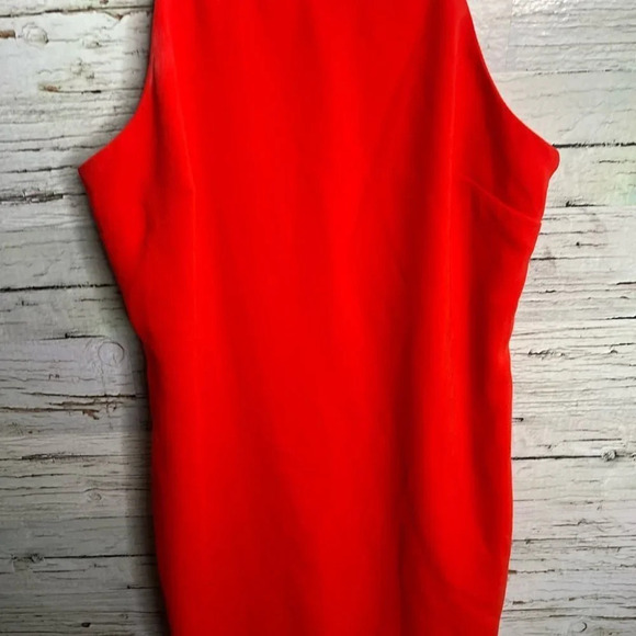 Banana republic dress size 4 orange  red - Picture 3 of 9